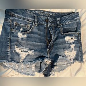 American washed Jean shorts, fit stretchy!